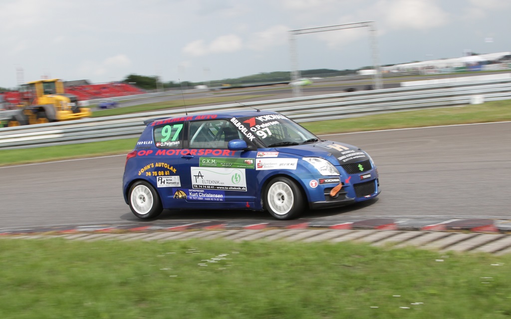 Ole Petersen i Suzuki Swift sport
(Foto: Motorsporten.dk)